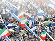 Hinchada de Vélez Clausura 2010